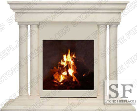 Fireplace Cast Stone Mantel